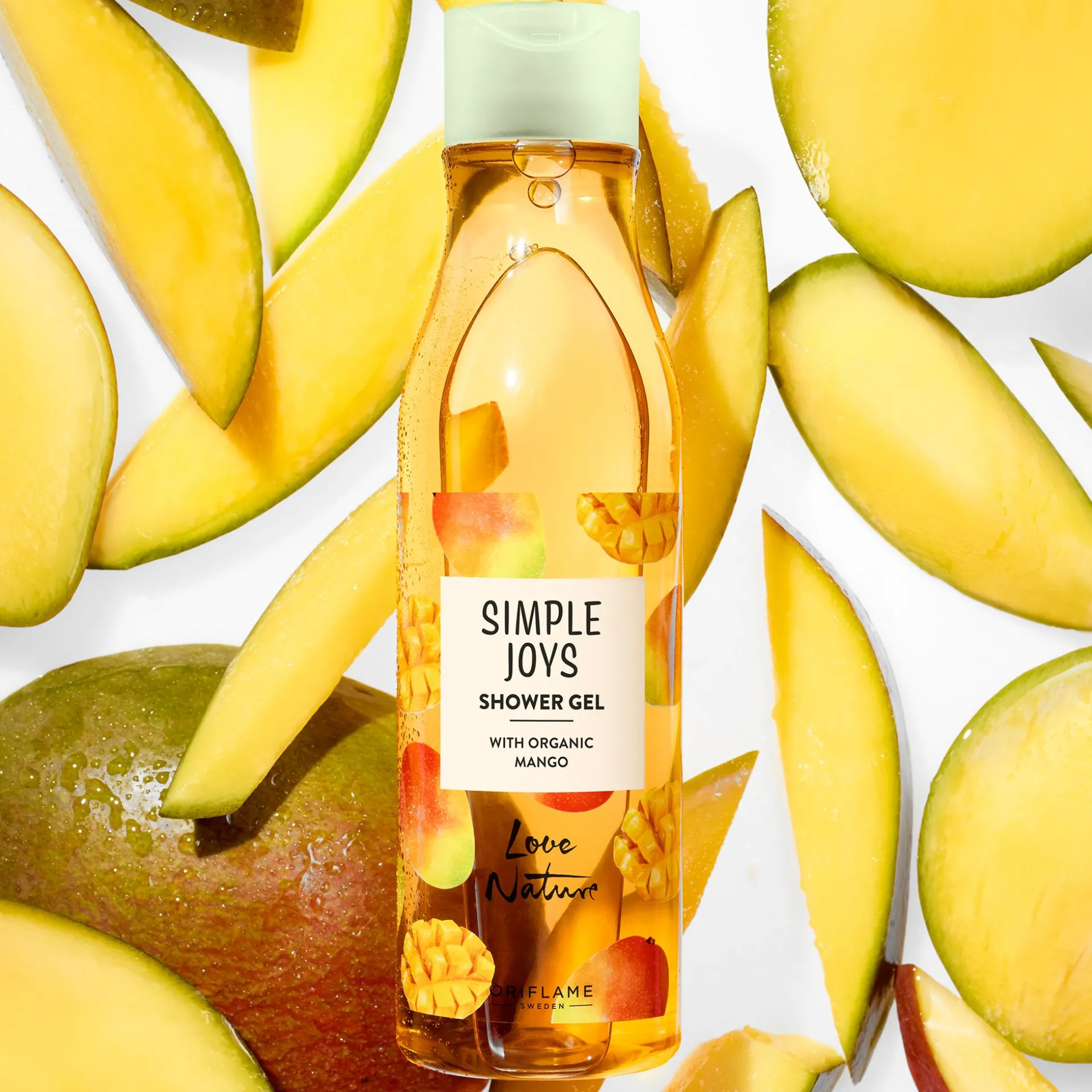 Żel pod prysznic Simple Joys Love Nature z organicznym mango 250 ml