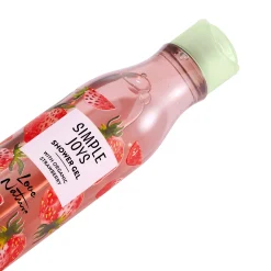 Żel pod prysznic Simple Joys Love Nature z organiczną truskawką 250 ml