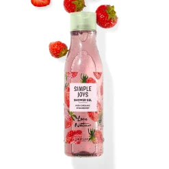 Żel pod prysznic Simple Joys Love Nature z organiczną truskawką 250 ml