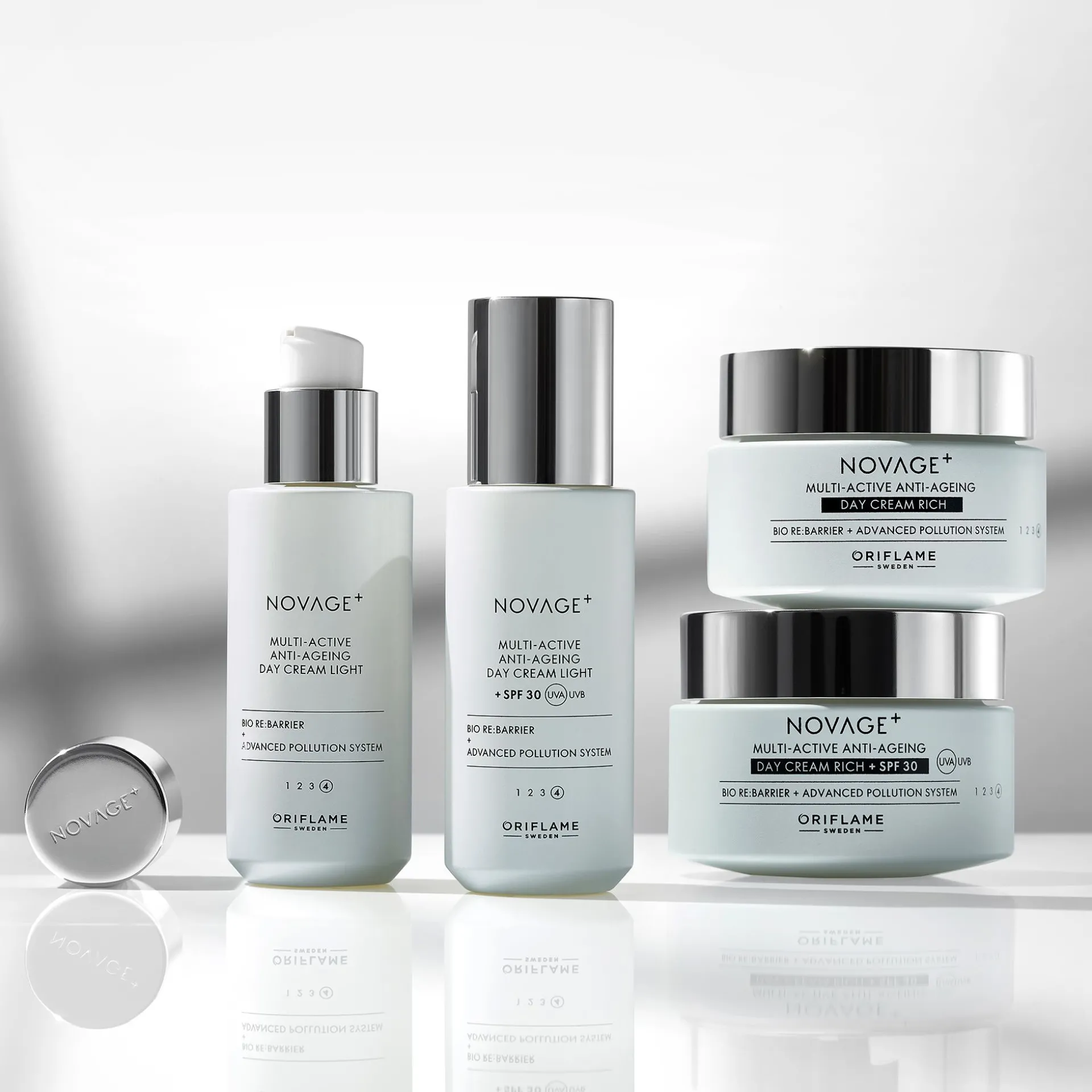 Multiaktywny bogaty krem przeciwstarzeniowy na dzień Novage+ SPF 30 50 ml
