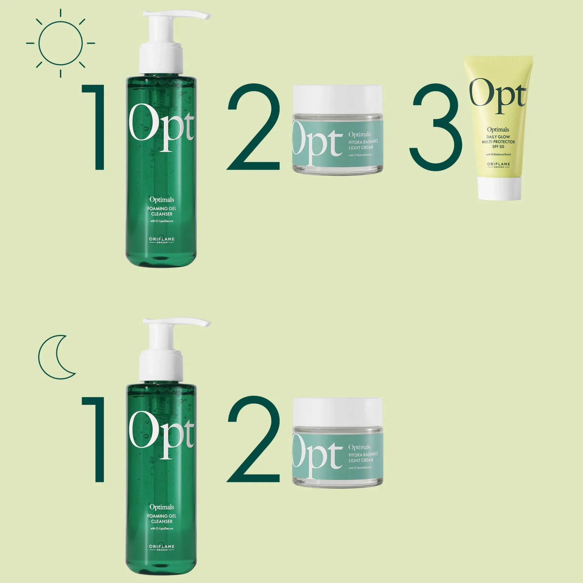 Ochronny krem rozświetlający Opt Optimals Daily Glow SPF 50 30 ml