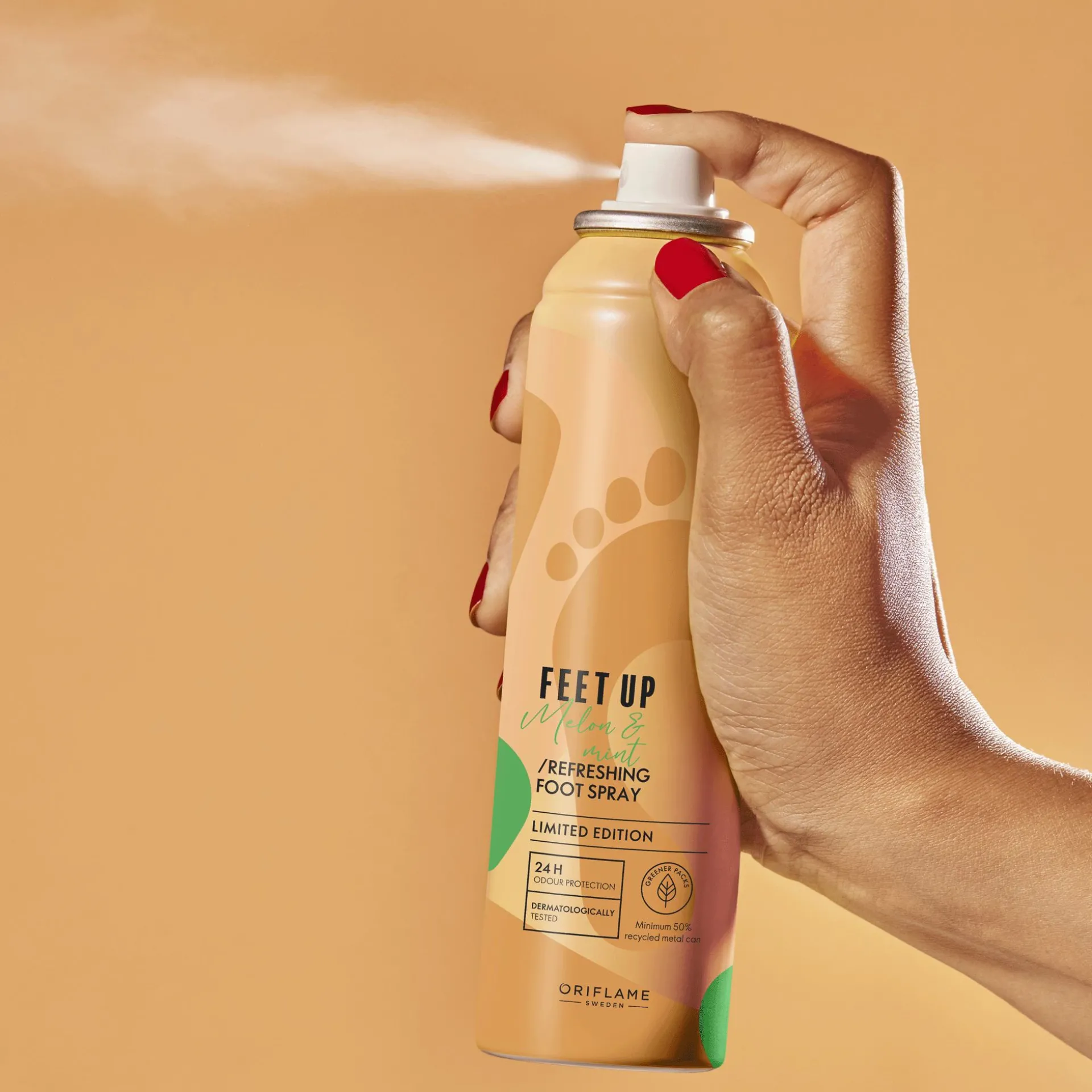 Odświeżający spray do stóp Feet Up z melonem i miętą 150 ml