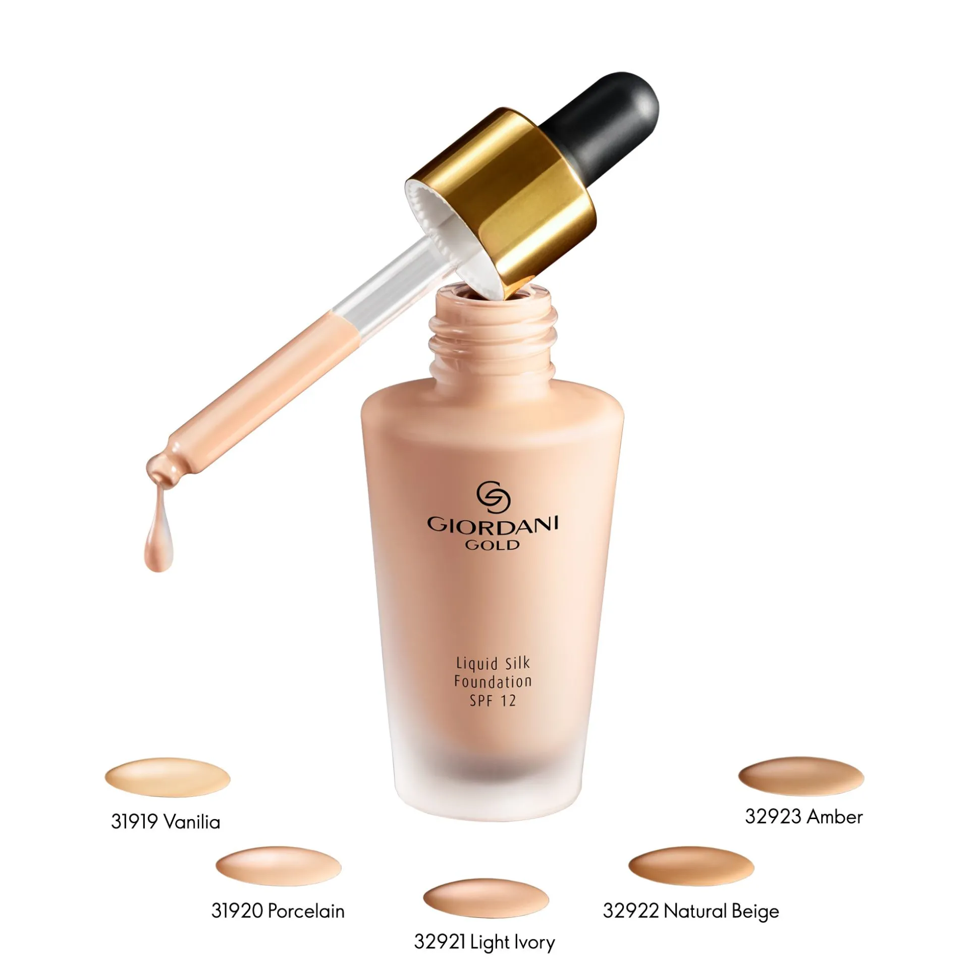 Podkład Giordani Gold Liquid Silk SPF 12 3292330 ml