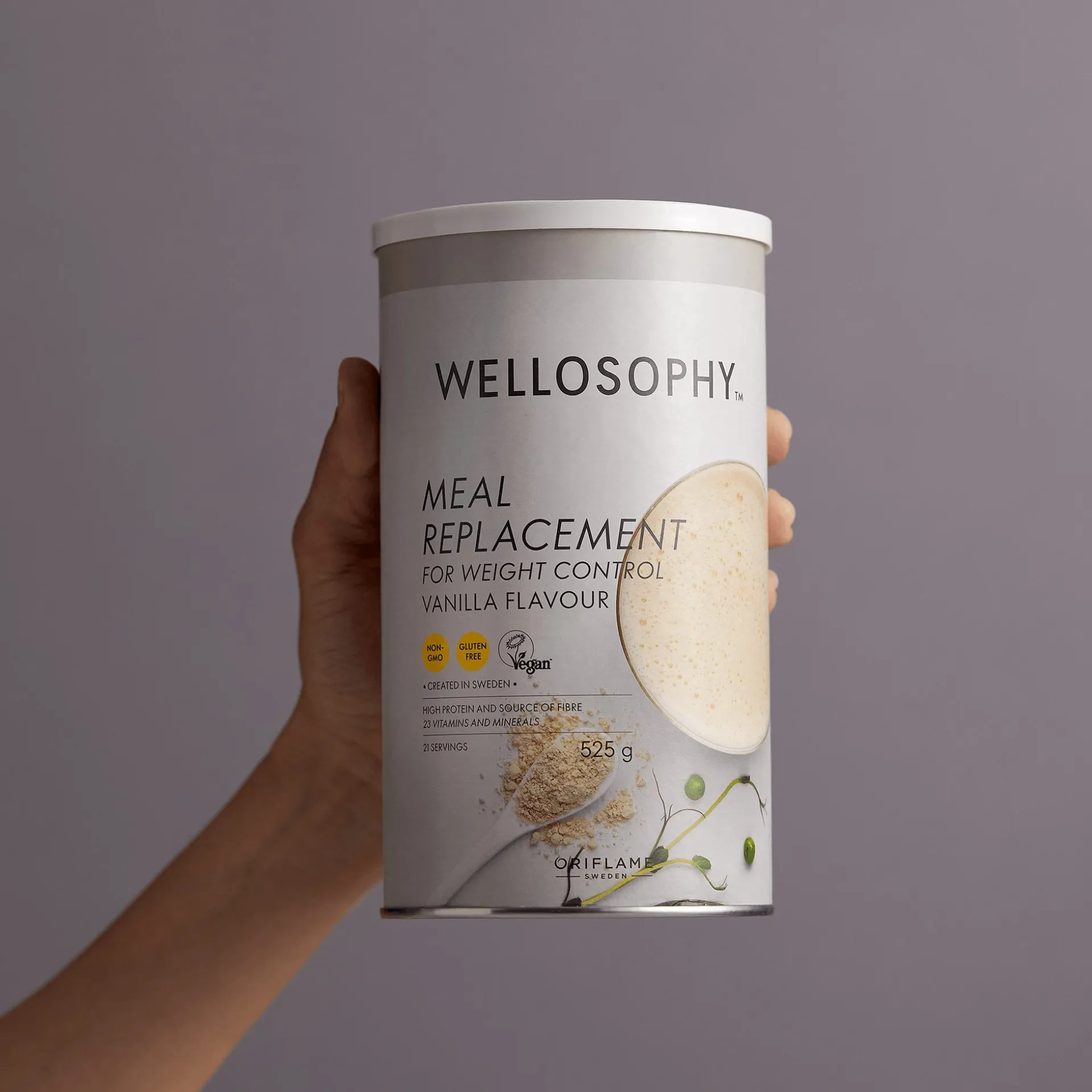 SuperShake Wellosophy do kontroli masy ciała - smak waniliowy 525 g