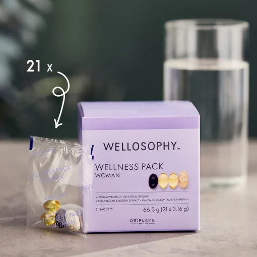 WellnessPack Wellosophy dla kobiet 21 szt.